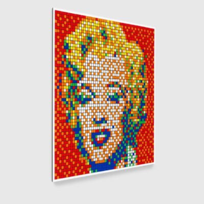 INVADER, Rubik Shot Red Marilyn